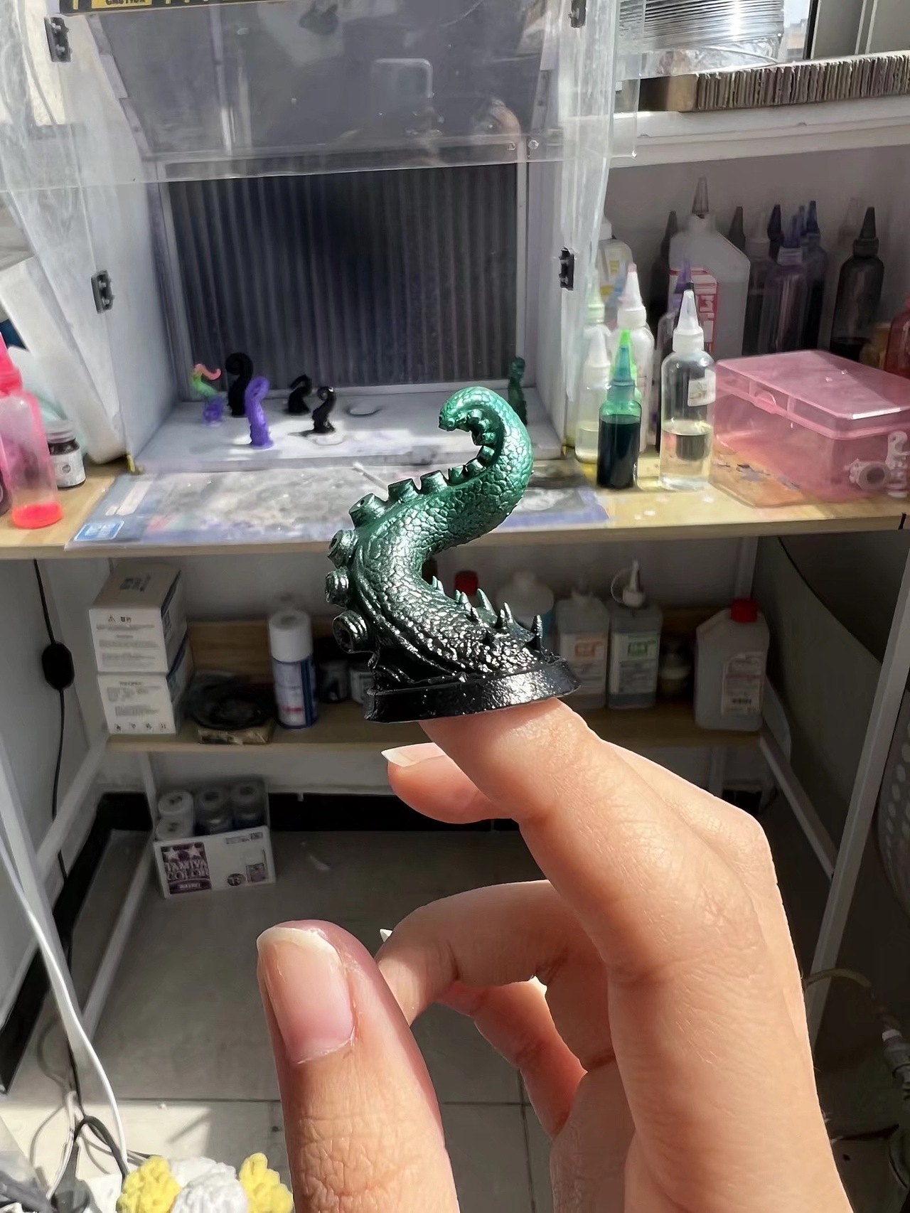 关于最近忙里偷闲涂了几只触手