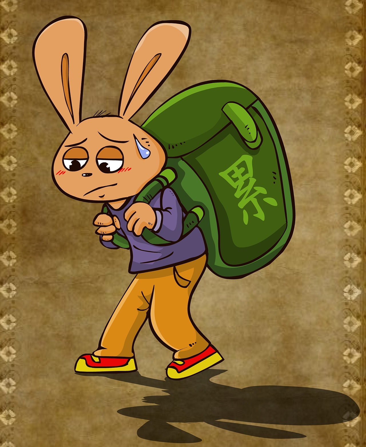 兔匪匪经典形象四十八|动漫|单幅漫画|兔匪匪 - 原创作品 - 站酷