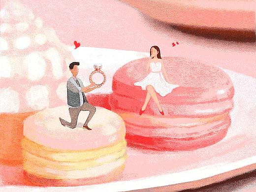 周大福 Soinlove 七夕动态海报