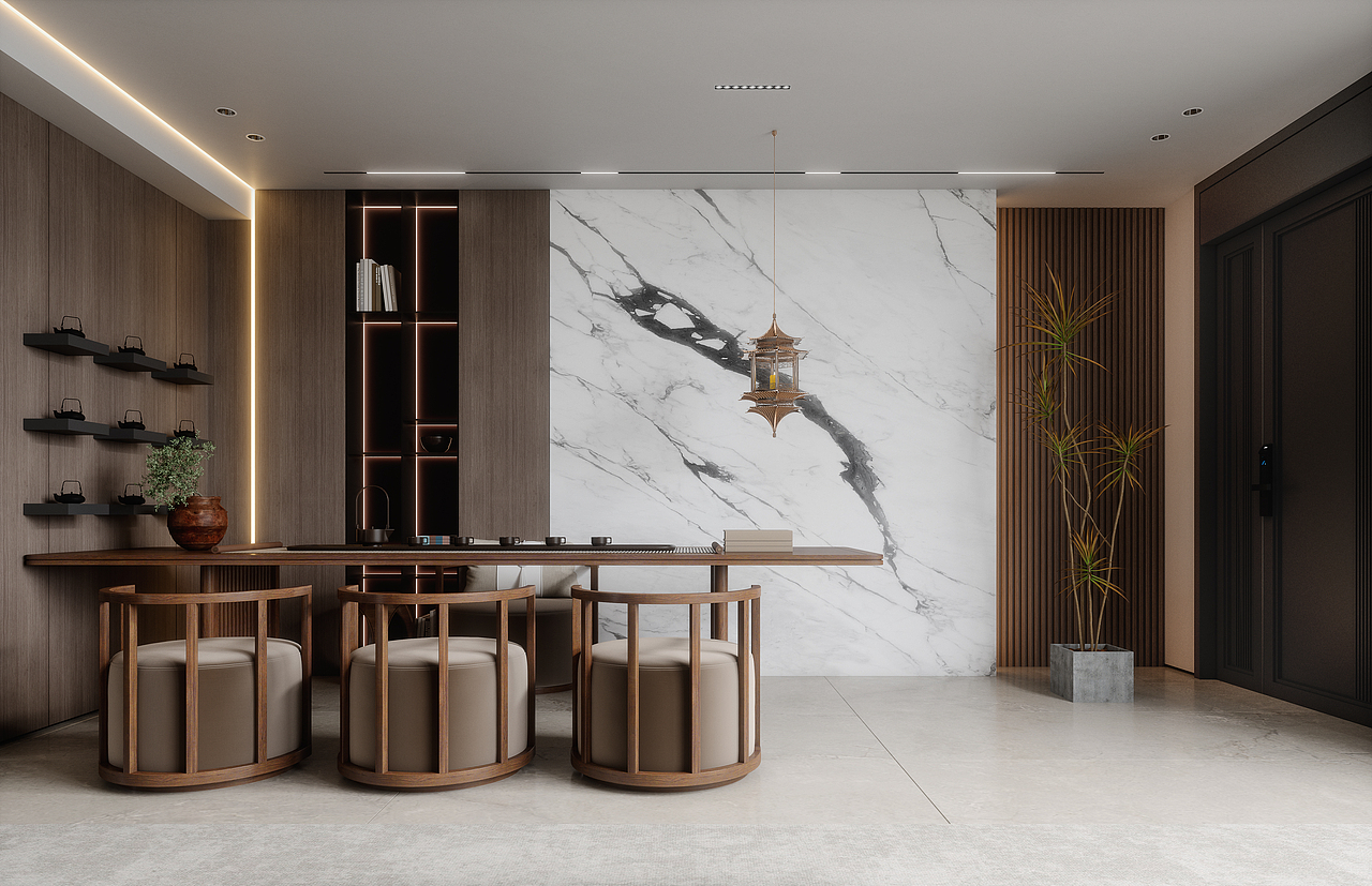 茶室的反复推敲