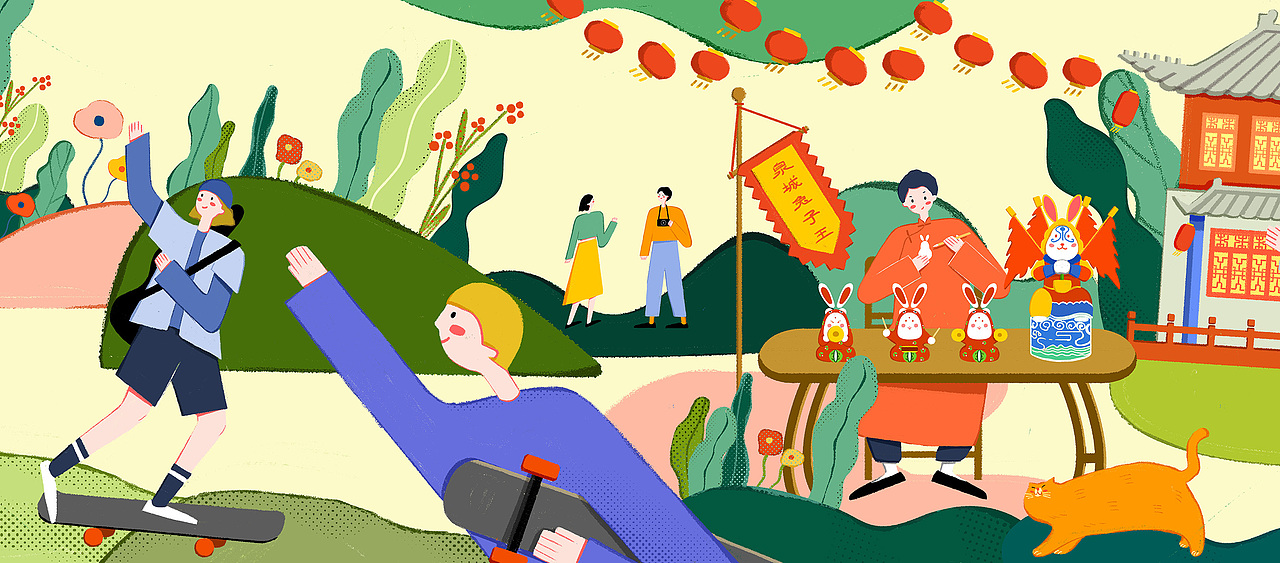 泉城济南（图ZMjI3NDAwODU2） - 艺术插画 - 站酷设计师废废男原创素材 - 站酷ZCOOL