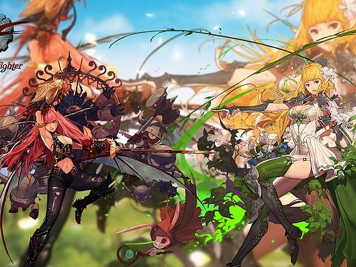 女騎士壁紙（個人主頁-ZMjk1NjEzMDA=） - 圖案 - 站酷設(shè)計師愛設(shè)計的小倉鼠原創(chuàng)素材 - 站酷ZCOOL