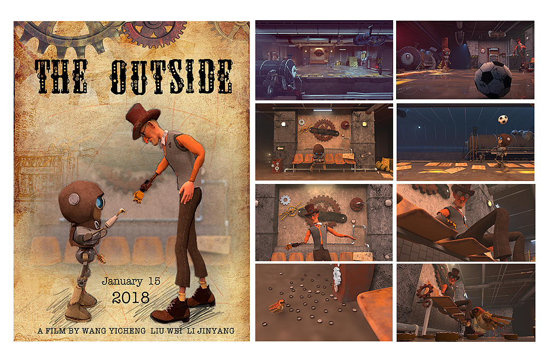 《The Outside》三维动画短片（图ZMTM0MjAyNTA4） - 动画/影视 - 站酷设计师李李在努力原创素材 - 站酷ZCOOL