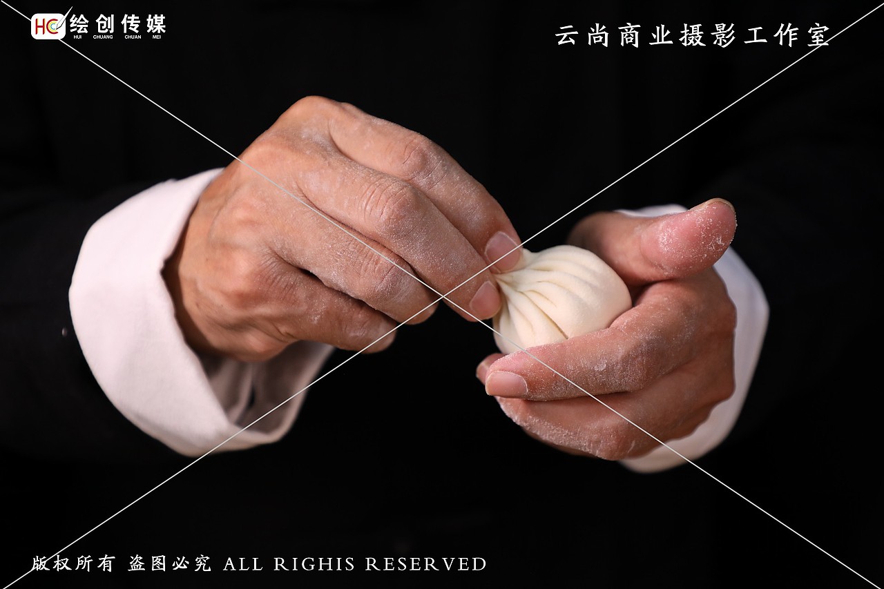 高家包子 百年老店 品牌推广海报拍摄