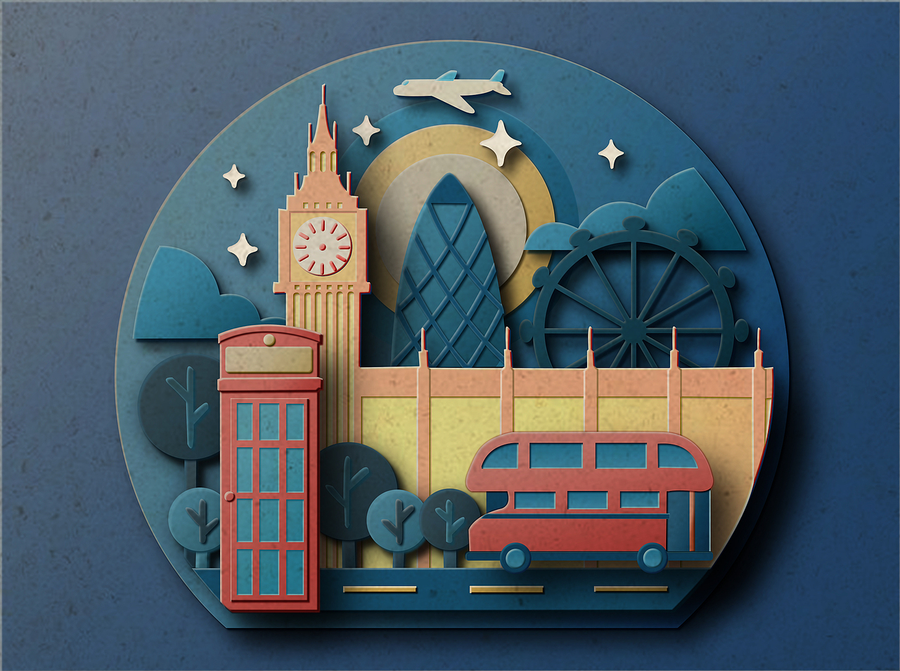 PS矢量画图练习