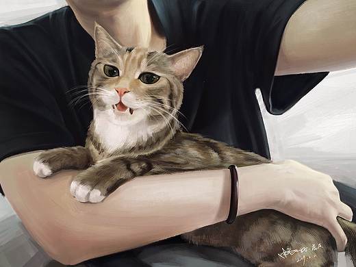 和自家貓（個人主頁-ZMzY0MjcyNjQ=） - 創(chuàng)作習作 - 站酷設計師原來是衍州原創(chuàng)素材 - 站酷ZCOOL