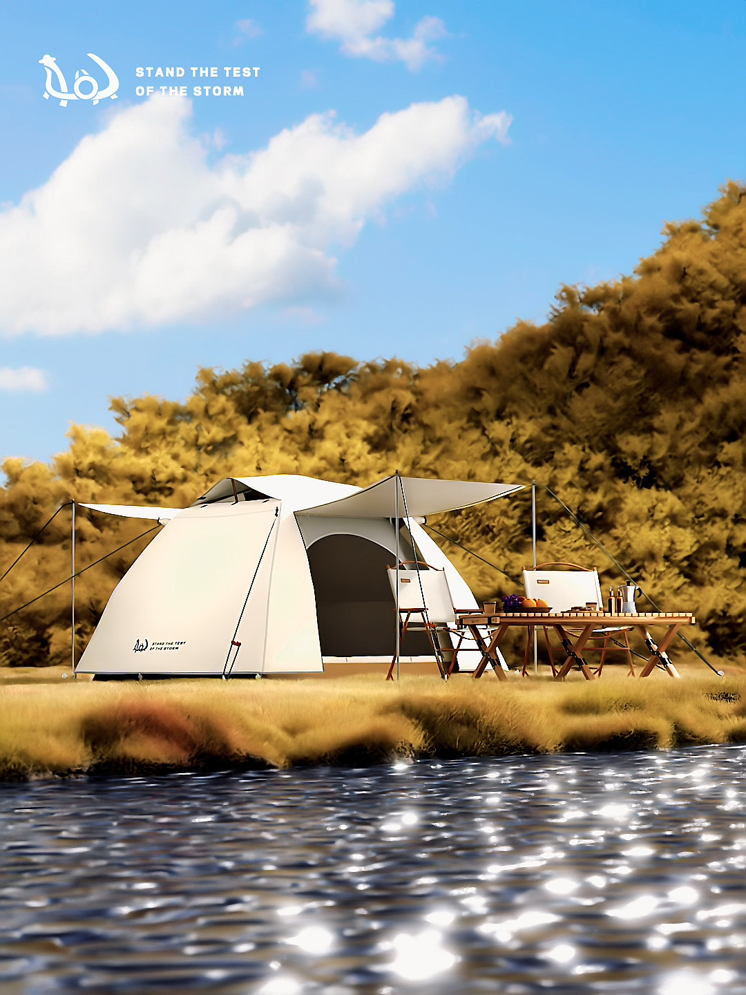 Blender 公园帐篷 3D动画（图ZMzA0NDc3NTQ0） - 动画/影视 - 站酷设计师fuaq原创素材 - 站酷ZCOOL