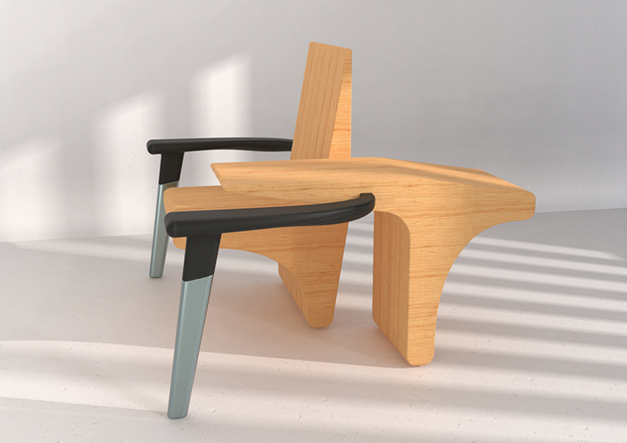 在设计上,扶手约比坐垫高15-20cm,而翻转形成桌面后的坐垫单元件也比扶手高些许,充分体现这款家具的人机工程学。