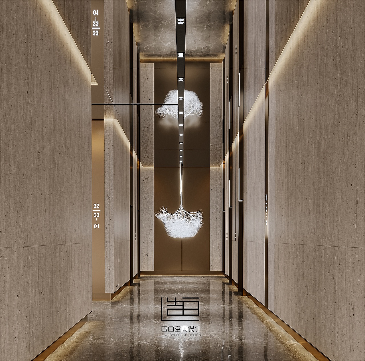 金该表现 | 招商办公设计表现