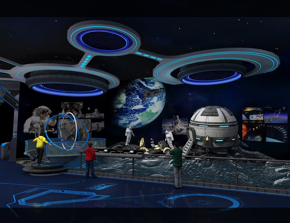 自己画的宇宙展区