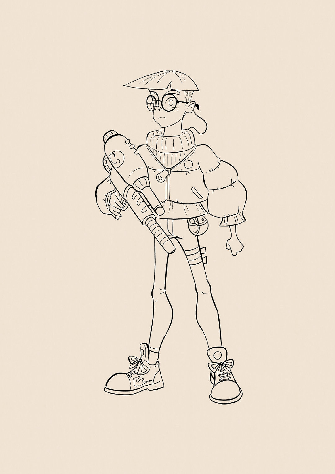 动画角色设计稿(4p)