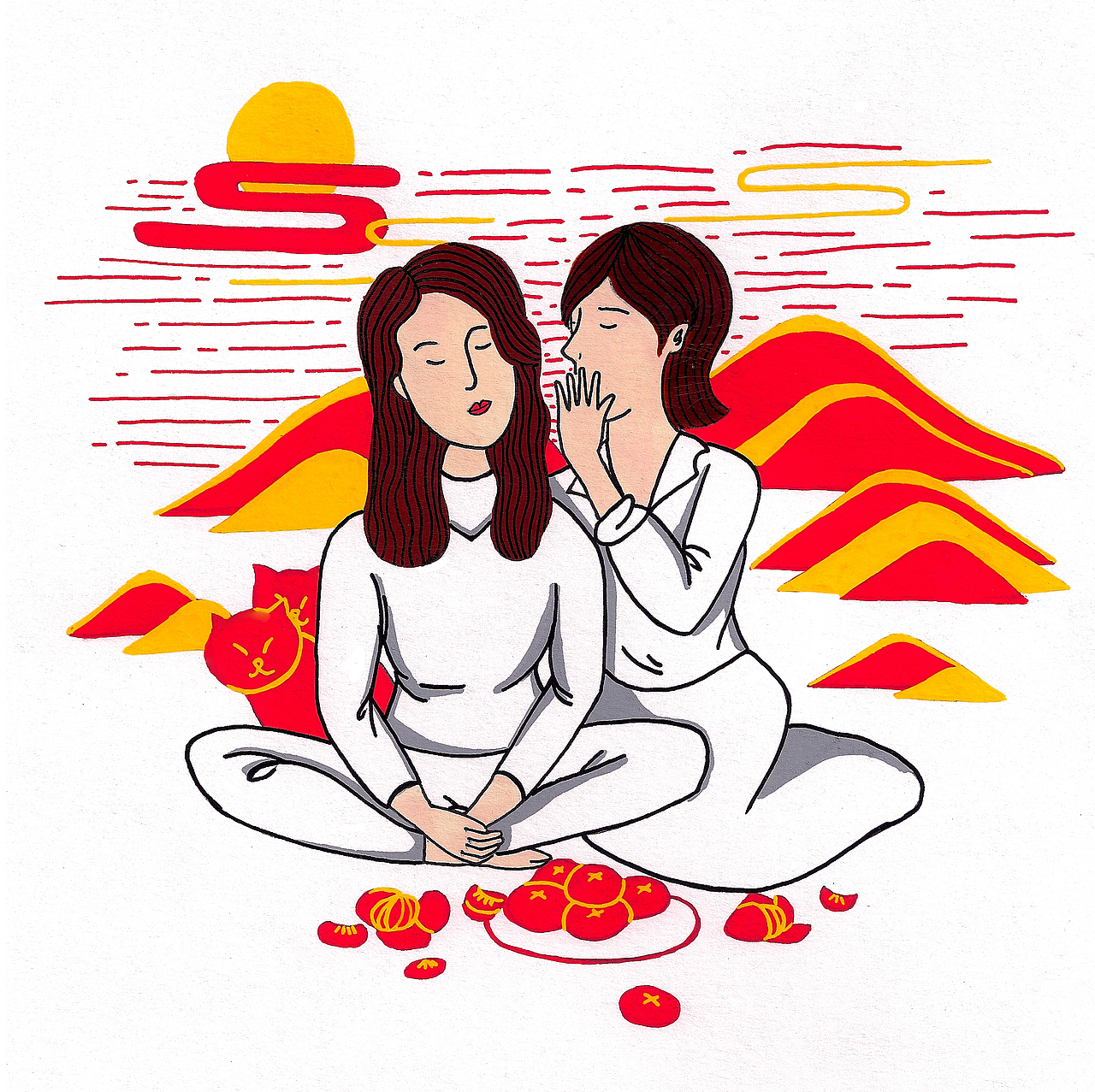 上半年插画总结（图ZMjE2MTIxOTA4） - 创作习作 - 站酷设计师原答案原创素材 - 站酷ZCOOL