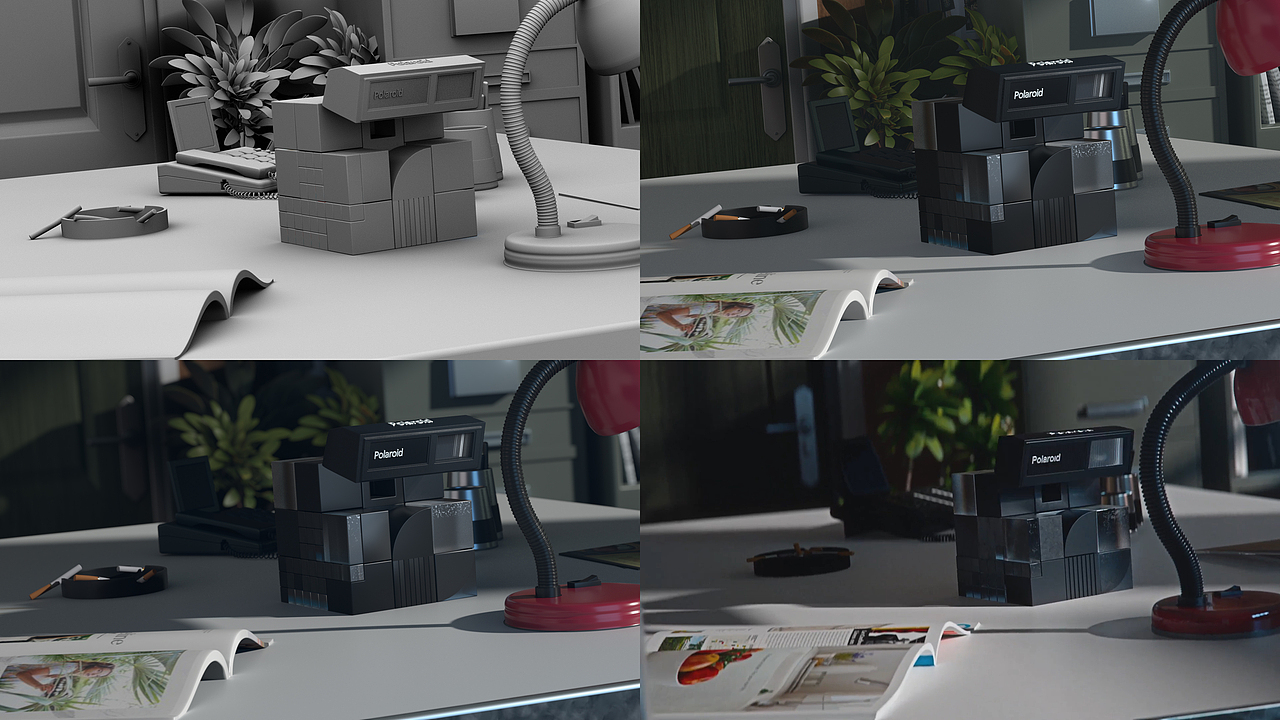 Polaroid 635CL 动画临摹（图ZMjMxNjg3MDYw） - 产品 - 站酷设计师Lhyuuu原创素材 - 站酷ZCOOL