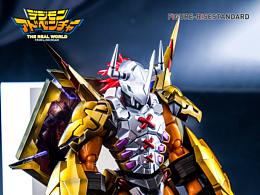 战斗暴龙兽喷涂精修