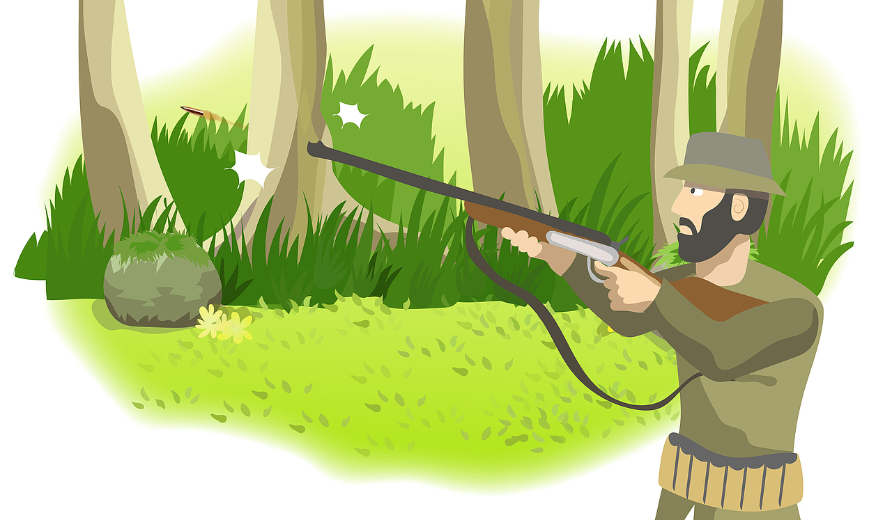 课文插画-不会叫的狗