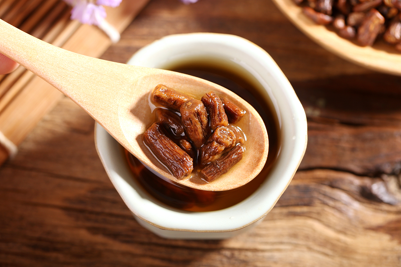 蒲公英根茶拍摄