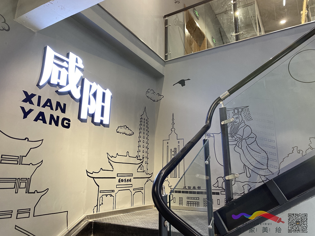 太原运动品牌彩绘墙绘太原墙绘（图ZMjQ0NDA2NTQw） - 艺术插画 - 站酷设计师太原墙绘太原手绘原创素材 - 站酷ZCOOL