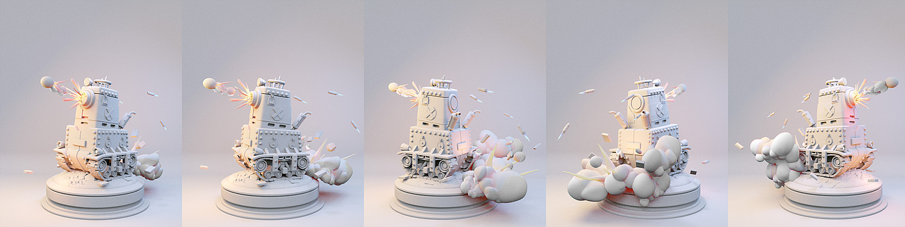  疯景老师的3D网络班 3期作业合集2