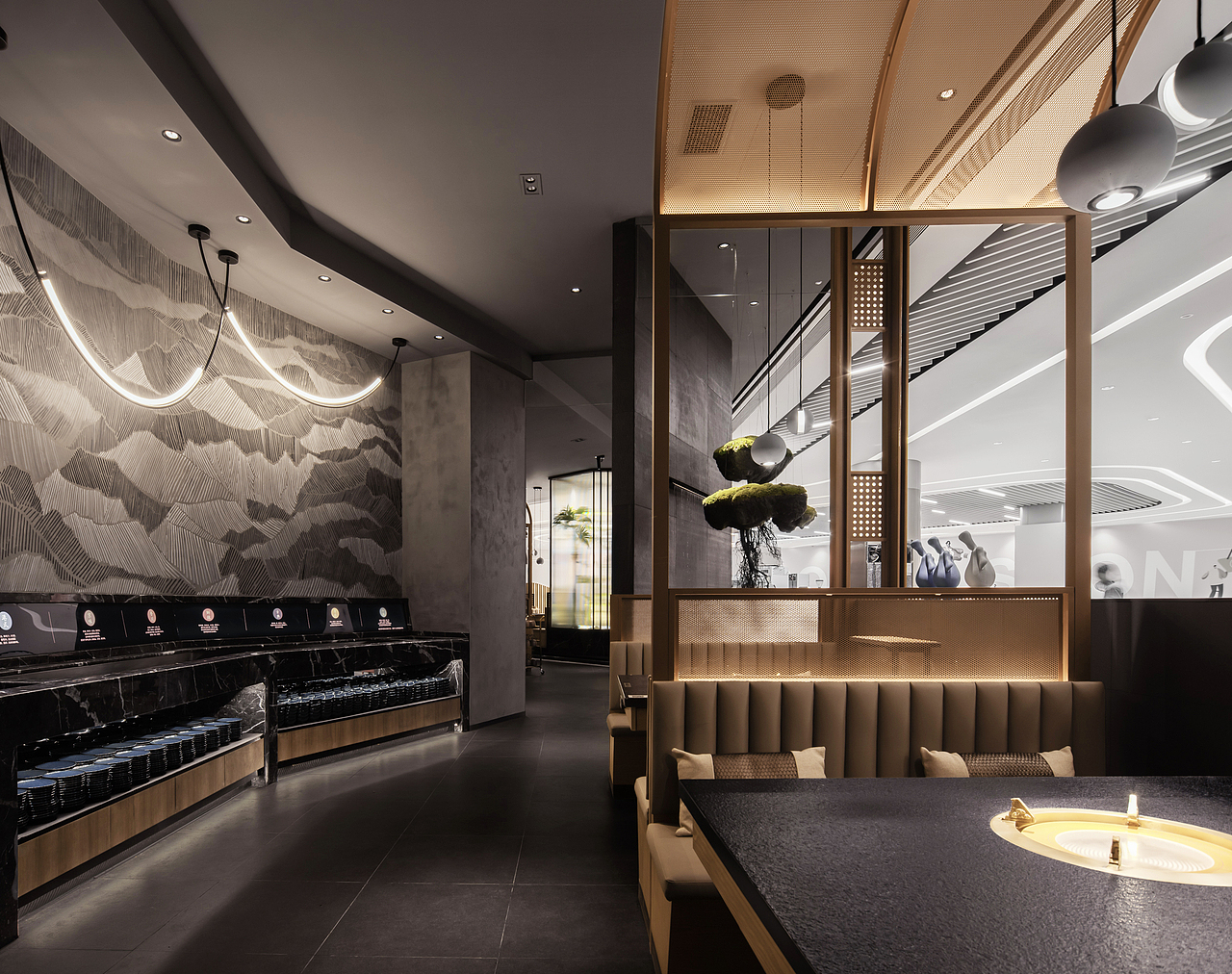 INGROUP x 湊湊 | 湖光山色 新中式餐饮(图ZMjg3ODE1MTk2) - 酒店餐饮设计 - 站酷设计师INGROUP创意设计原创素材 - 站酷ZCOOL