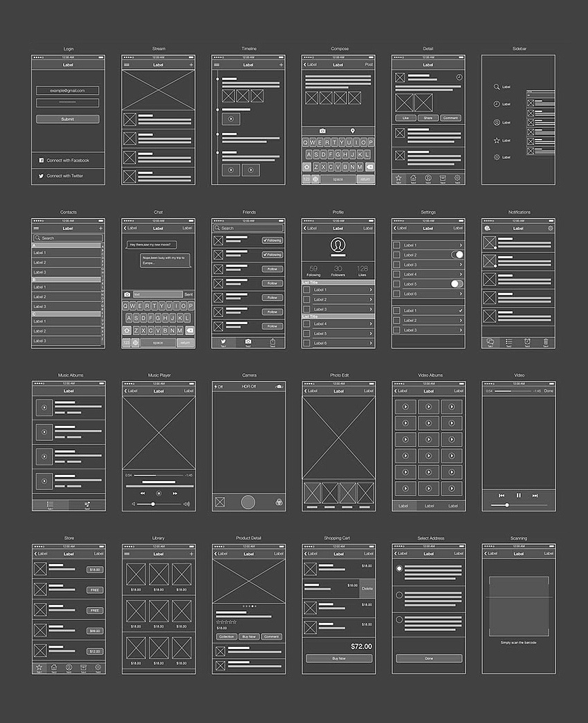 5年前 1206 7 0 成都  |  ux设计师 原型软件用不来,好吧ai画的- -.