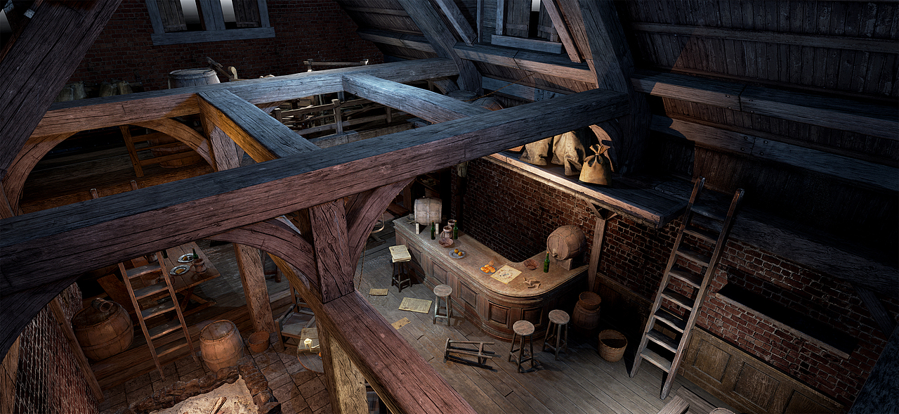 LES CONTES D'HOFFMANN SET DESIGN