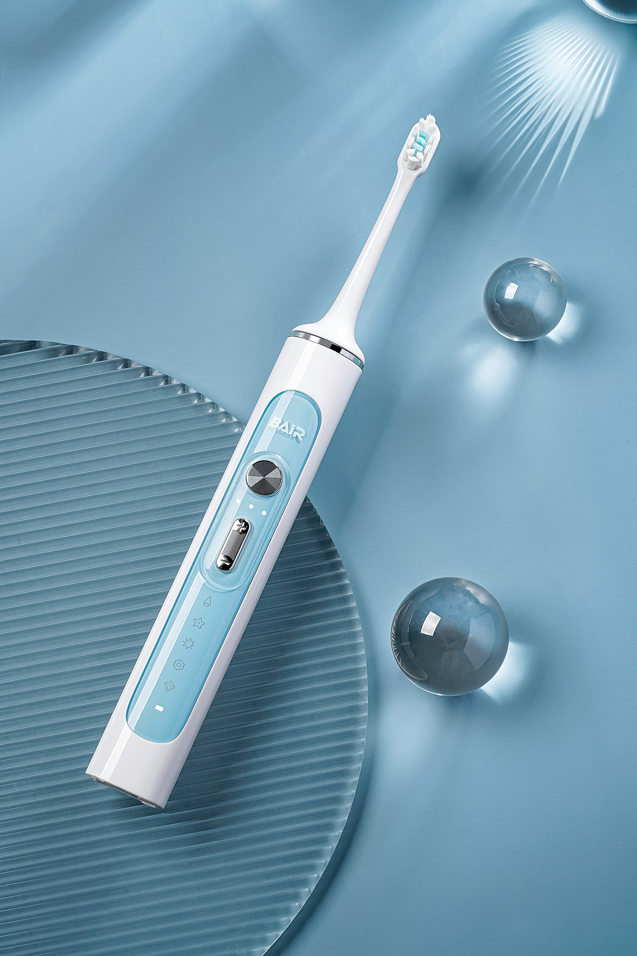 拜尔电动牙刷g201绿蓝粉