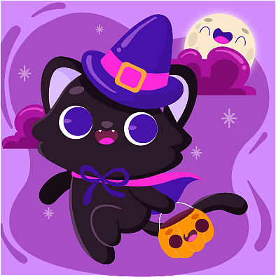 猫咪插画（图ZMjYzNzQ4Njg4） - 创作习作 - 站酷设计师阿颖同学原创素材 - 站酷ZCOOL