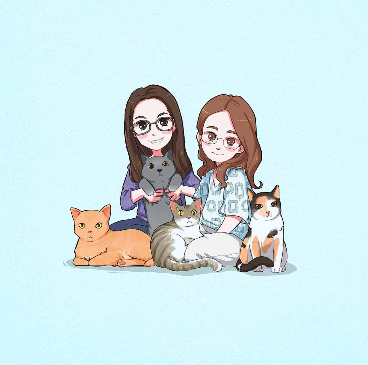 Q版人物（图ZMTIxNzY3MjUy） - 艺术插画 - 站酷设计师还是没有昵称啊原创素材 - 站酷ZCOOL