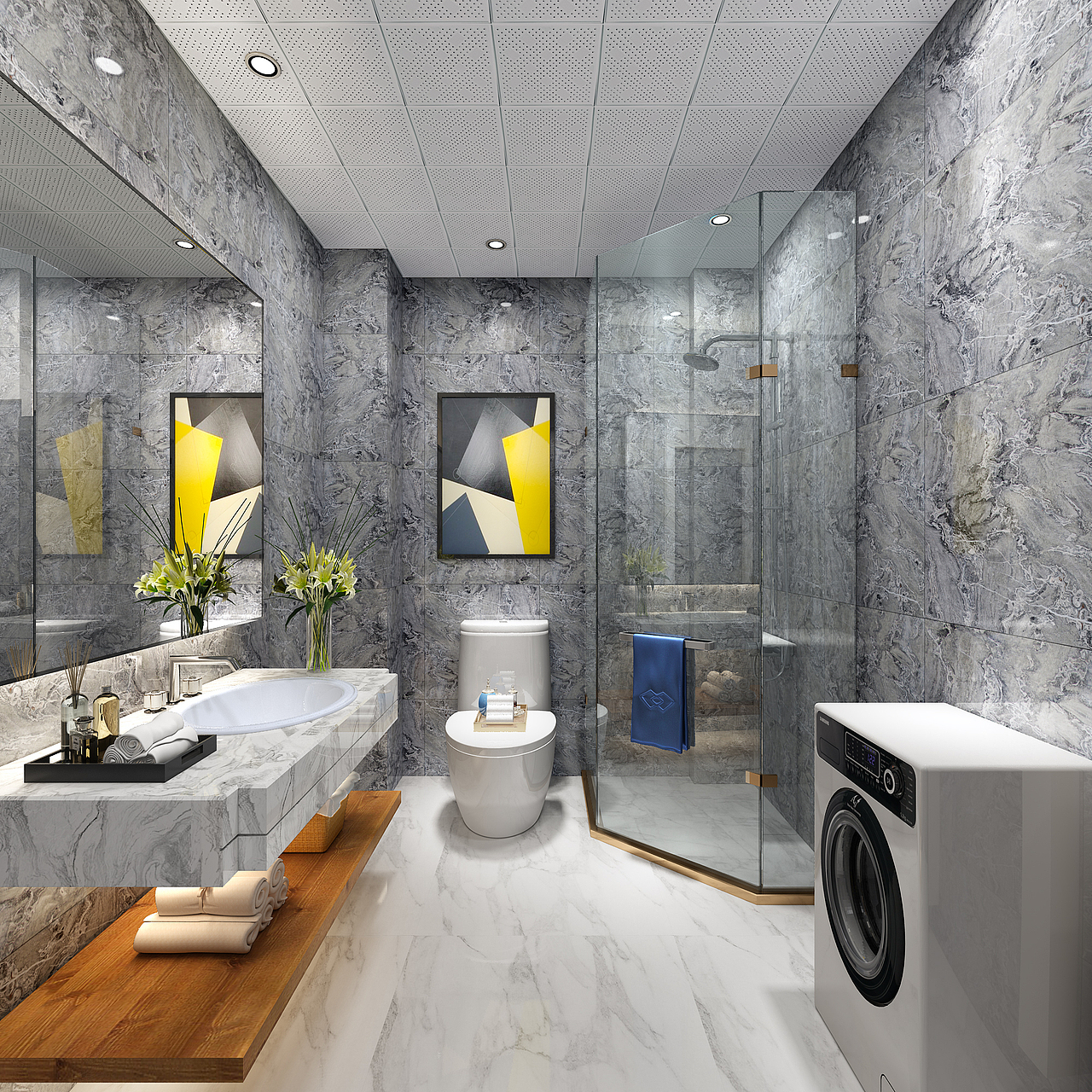 1992效果图-田园风格效果图案例