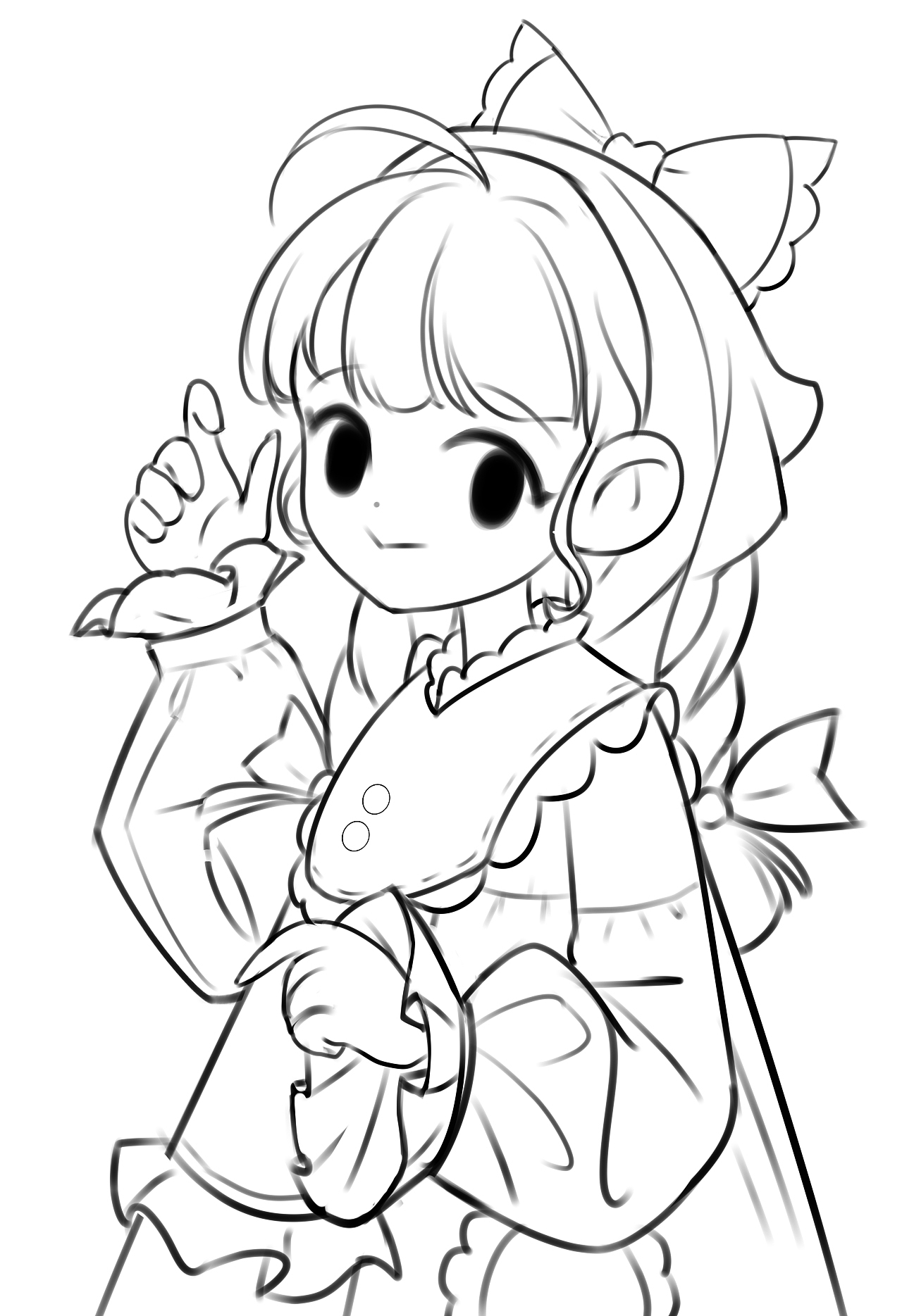 最近画的可爱小人儿