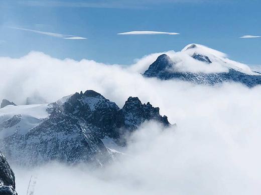 瑞士雪山