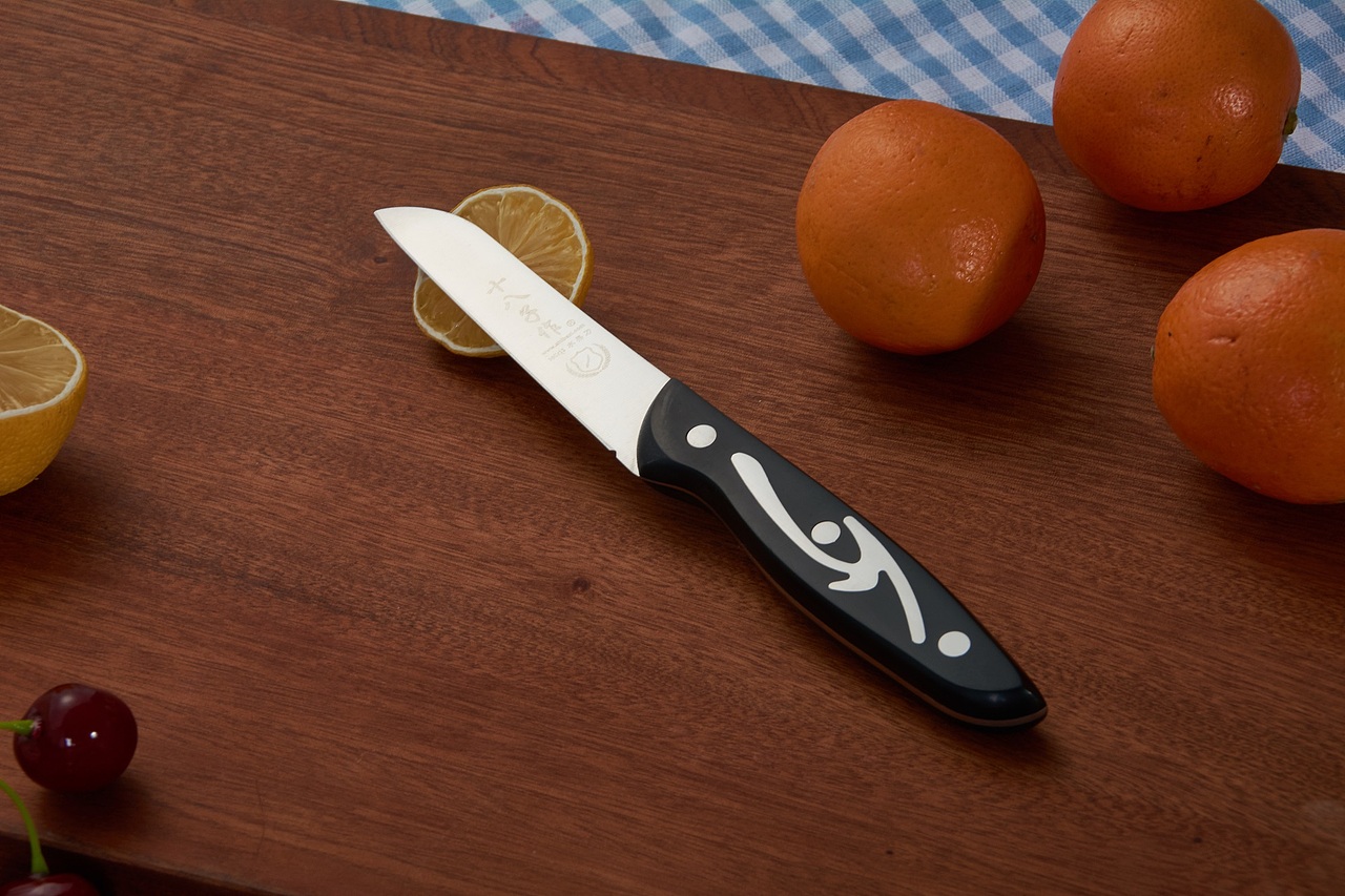 十八子作水果刀   不锈钢高端切菜 厨师 水果 万用 刀