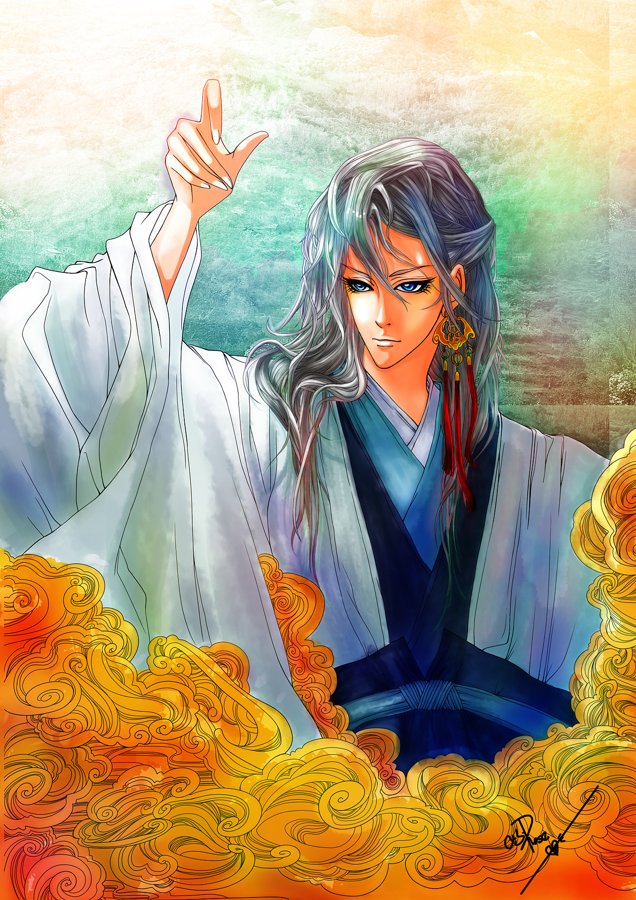 草草了事的美男|插画|创作习作|chenshuaishuai - 原创作品 - 站酷