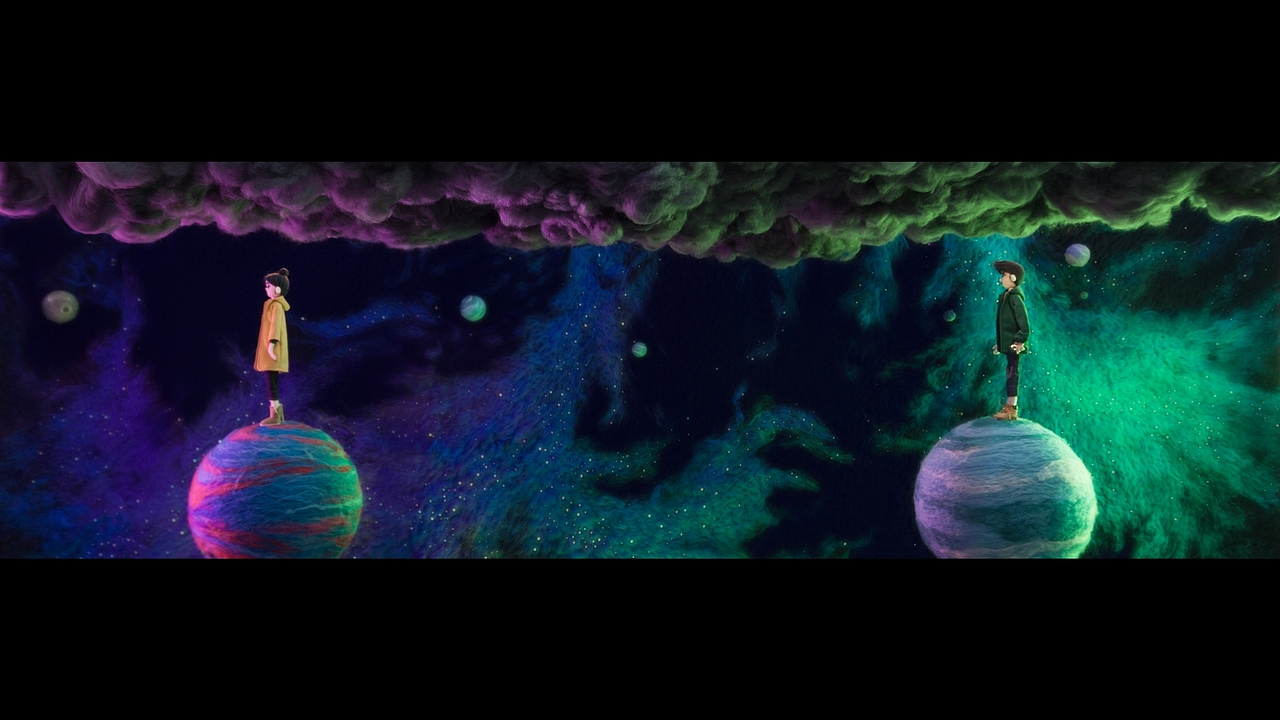 公益定格动画短片《乌云下方的玫红星丘》