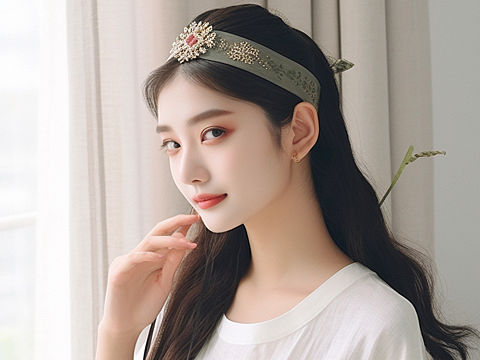 AI摄影｜人像篇：新中式国风美女