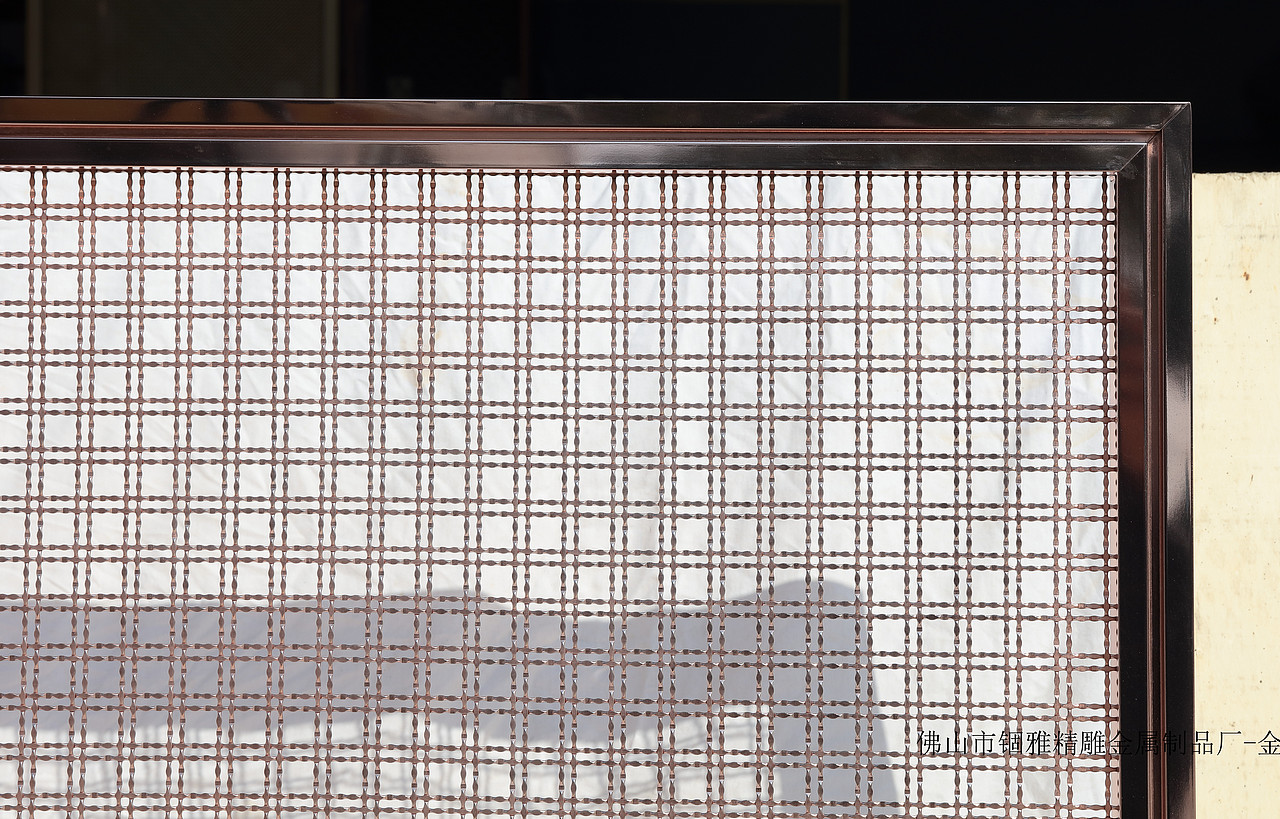 网格竖条编织成型-定制不锈钢彩色金属网装饰效果图（图ZMjAyNjcwNDA0） - 其他工业/产品 - 站酷设计师锢雅17727322215原创素材 - 站酷ZCOOL