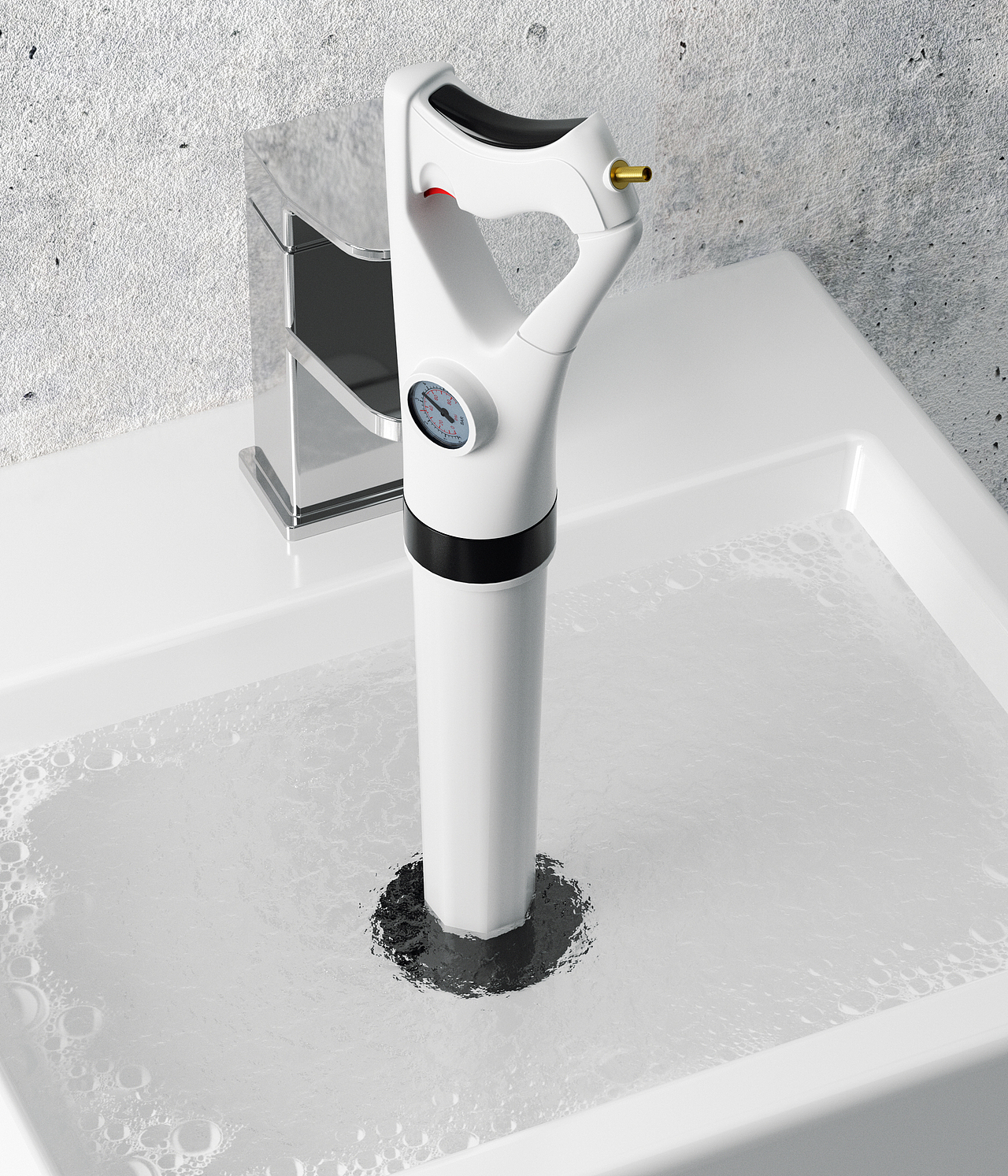 马桶疏通器建模