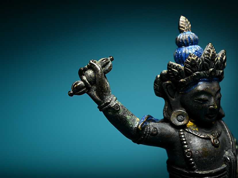 古玩摄影 | 清代宫廷风格仅见骑象寂静像金刚手（图ZMzQ2MDU5NTc2） - 产品摄影 - 站酷设计师1874HAHA原创素材 - 站酷ZCOOL