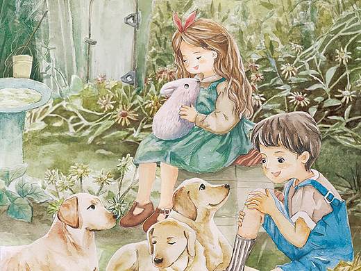 水彩封面（个人主页-ZNDQxMDEzMTY=） - 儿童插画 - 站酷设计师插画联盟原创素材 - 站酷ZCOOL