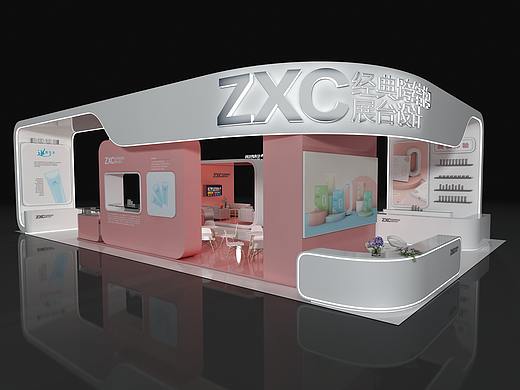 化妆品展台设计