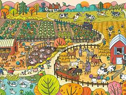 觀察拼圖《森林派對》&《農(nóng)場運(yùn)動(dòng)會(huì)》