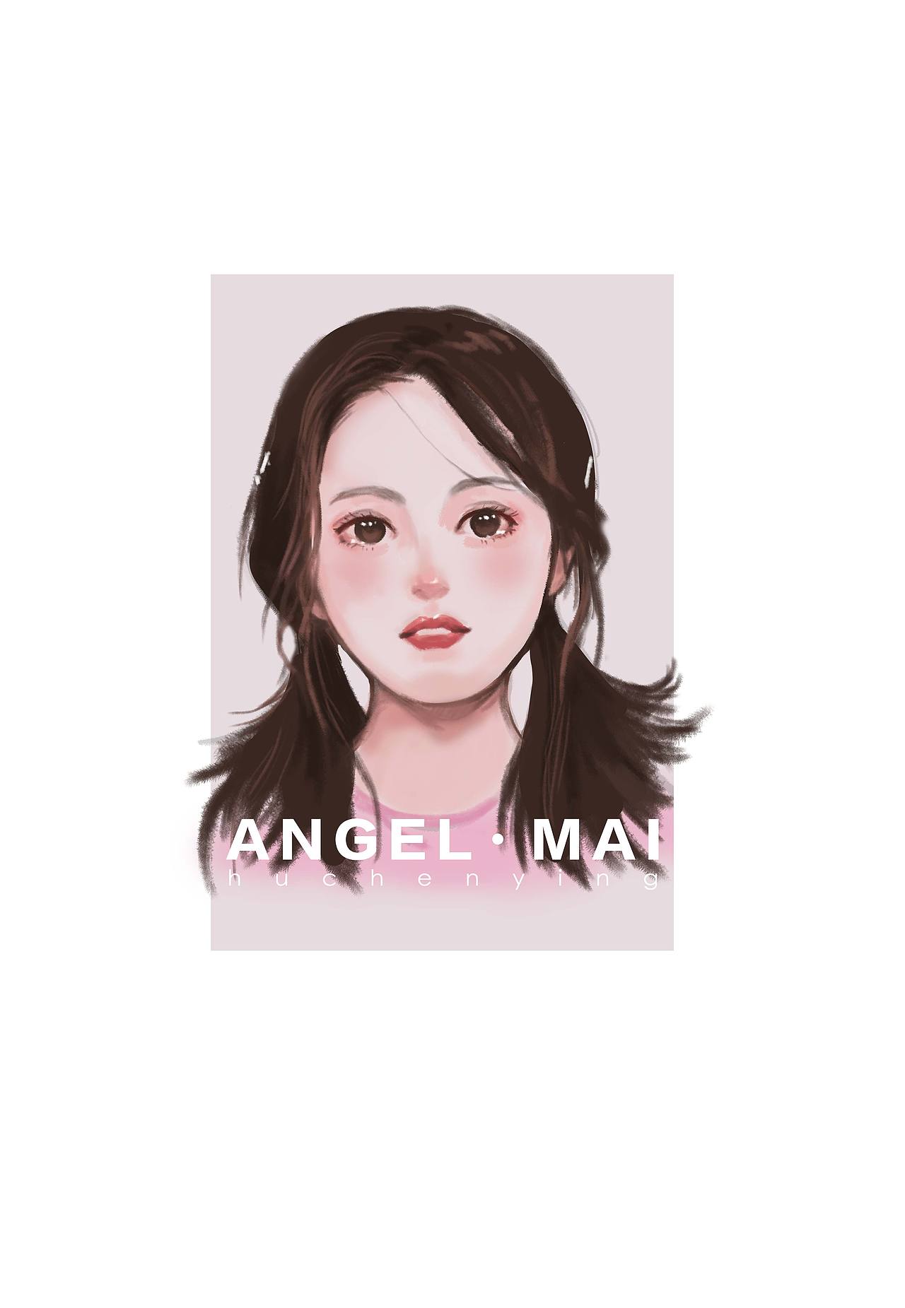 人物画像插画明星潮流合伙人赵今麦