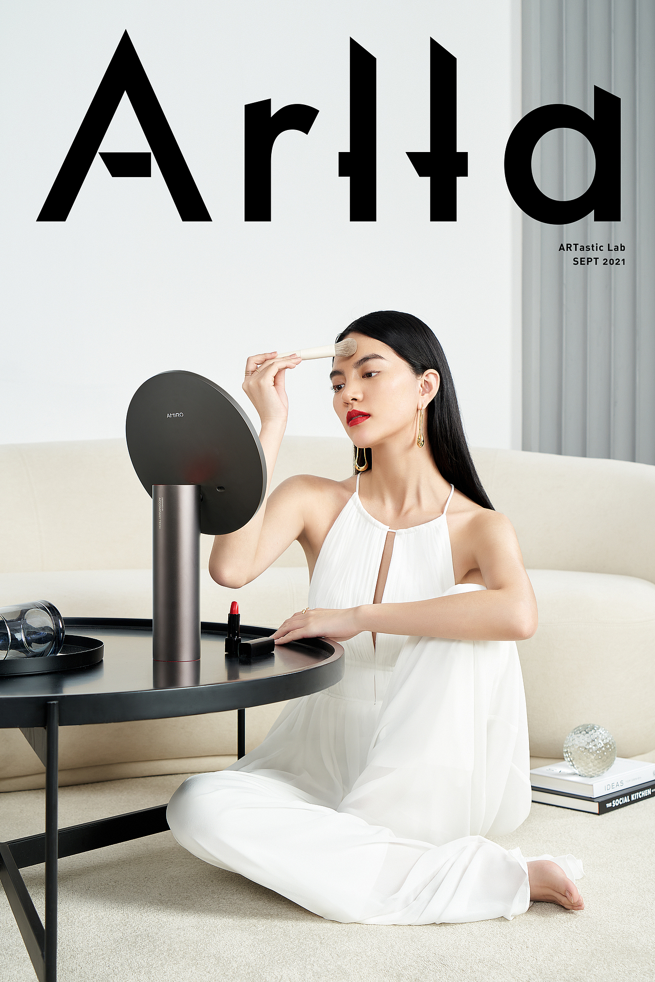 AMIRO觅光 ✖️ 艺外视觉- 02小黑镜/化妆镜视觉大片（图ZMjYxODE0NTY0） - 产品摄影 - 站酷设计师Arlla造12个爆品原创素材 - 站酷ZCOOL