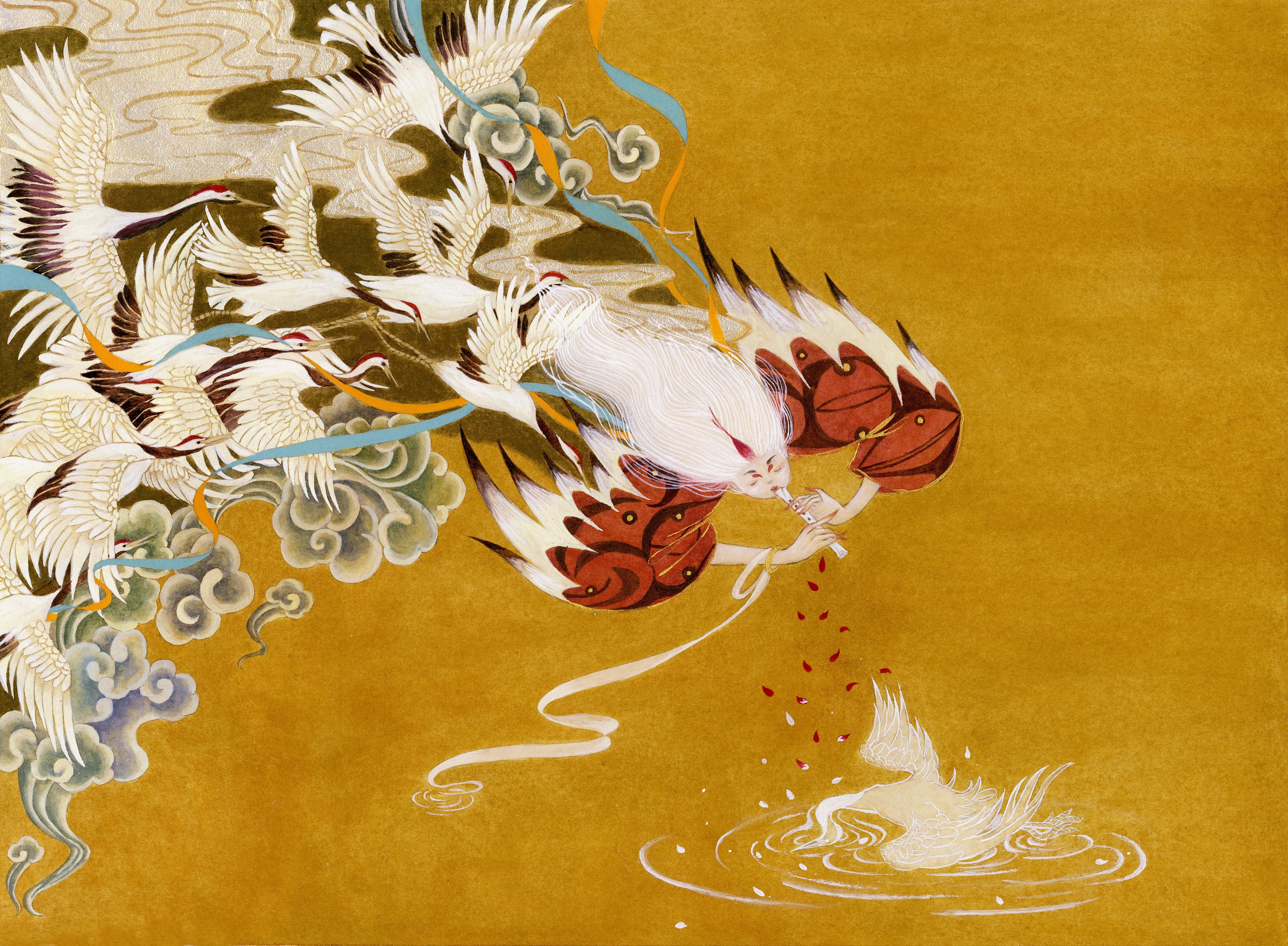 国宝拟人系列——【贾湖骨笛】