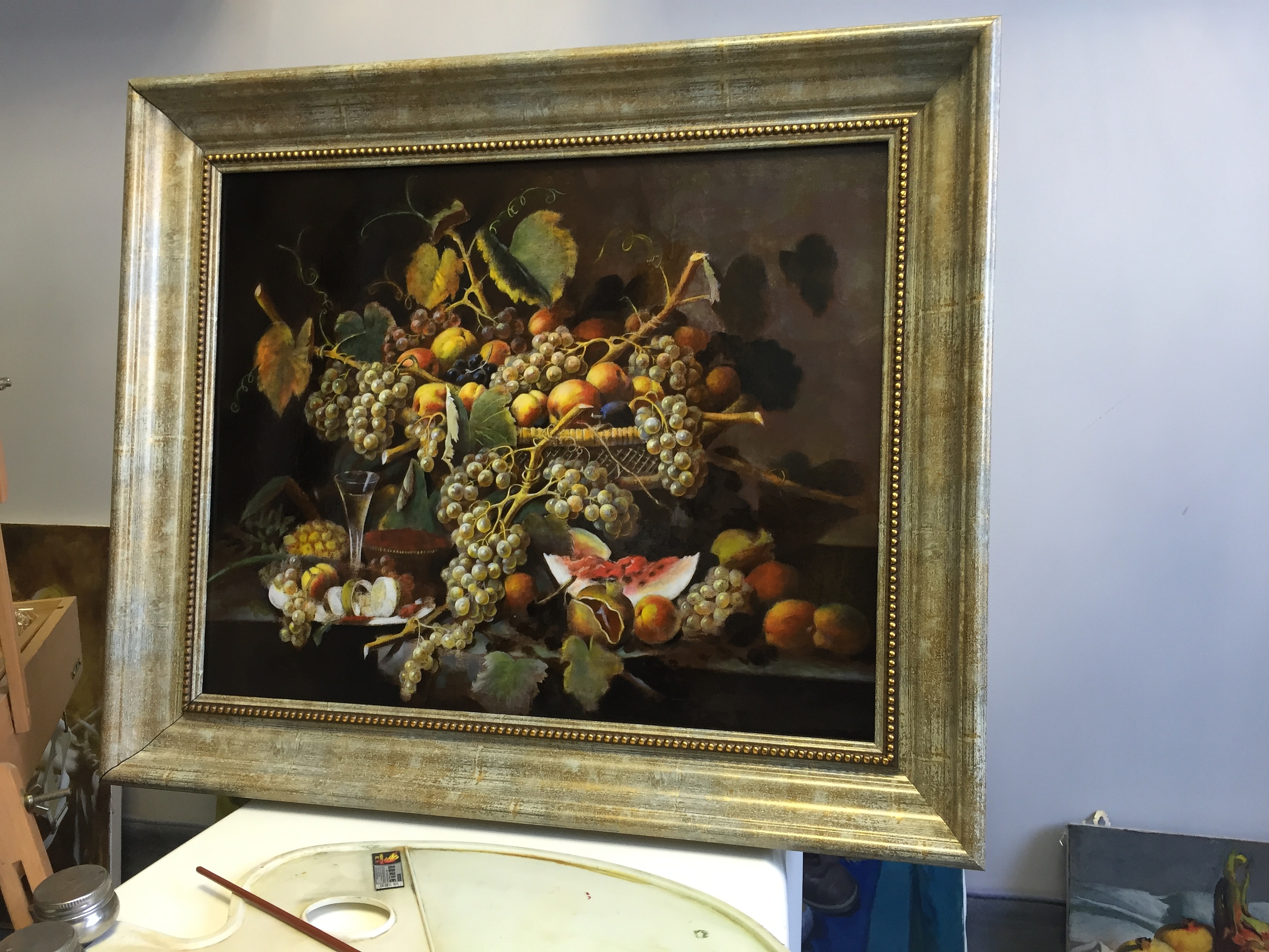 裱框|纯艺术|油画|李杰林 - 原创作品 - 站酷 (zcool)