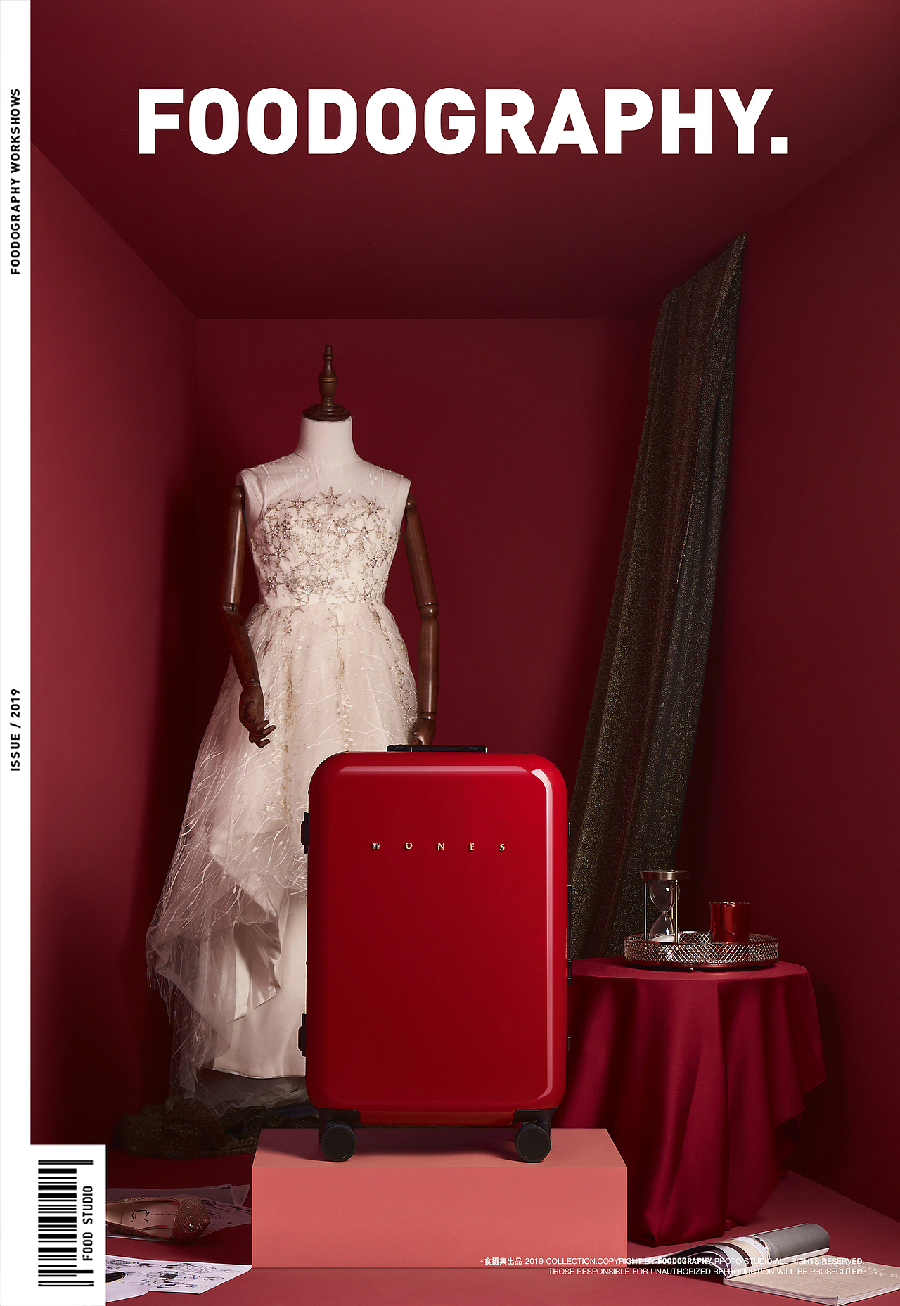电商摄影 | wones行李箱 ✖ foodography