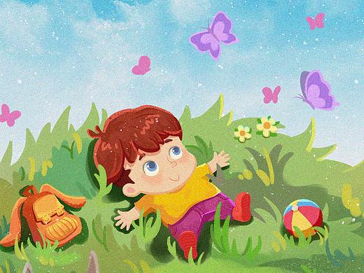 儿童插画《怪想》