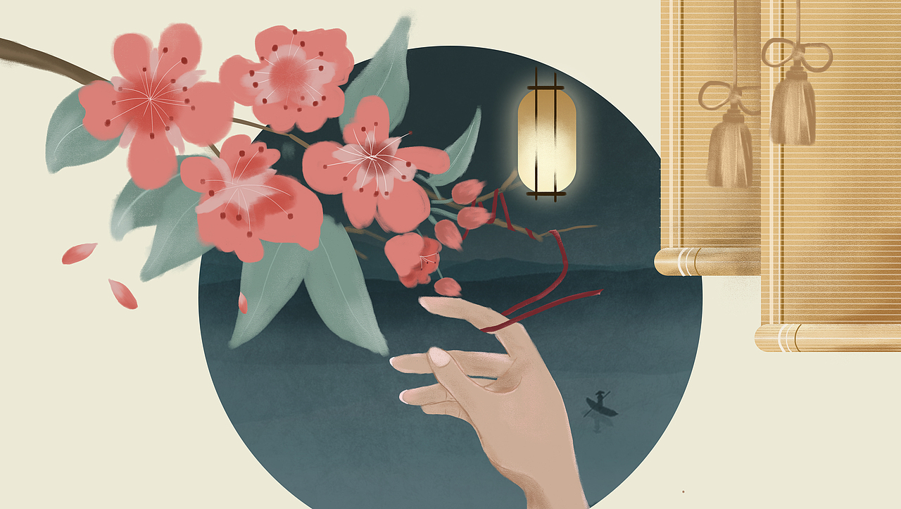 古风场景插画（图ZMjM0MDE2MDc2） - 创作习作 - 站酷设计师ywffjyy原创素材 - 站酷ZCOOL