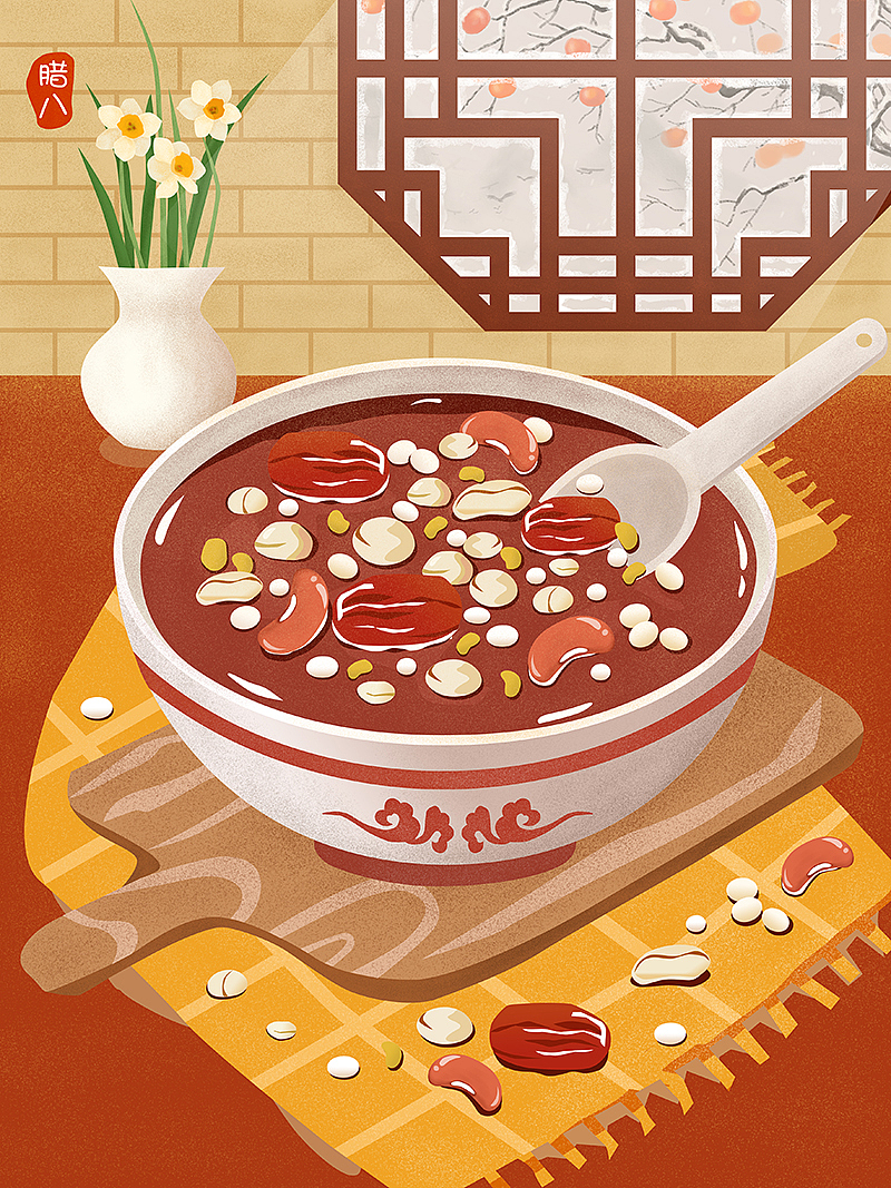 二十四节气插画作品集（图ZMTQyNTQ4NzMy） - 商业插画 - 站酷设计师优迪原创素材 - 站酷ZCOOL