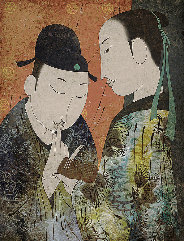 唐潮 御汤院 品牌插画设计（图ZNzQ2OTcwMTY=） - 商业插画 - 站酷设计师PICAST图卡司插画原创素材 - 站酷ZCOOL